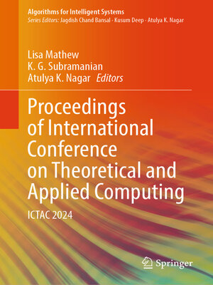 cover image of Proceedings of International Conference on Theoretical and Applied Computing